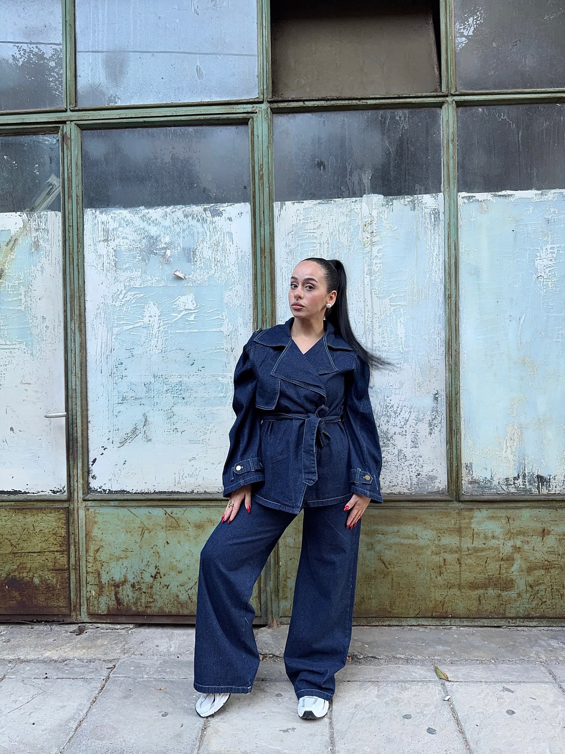 ALINA DENIM SET